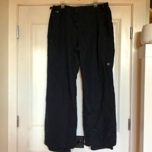 Men’s Columbia convert black ski pants size large